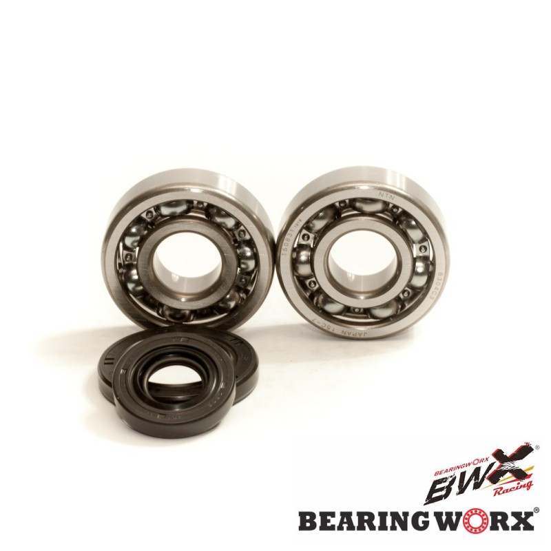 BEARING WORX ŁOŻYSKA WAŁU KORBOWEGO Z USZCZELNIACZAMI KTM SX 65 09-22 (NTN) (MADE IN JAPAN) (24-1103) (1)