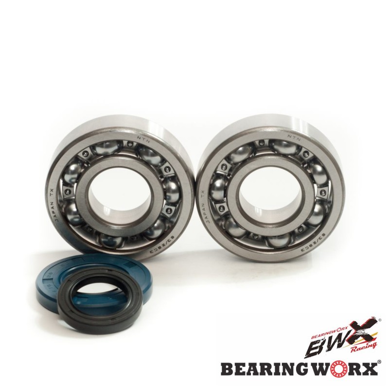 BEARING WORX ŁOŻYSKA WAŁU KORBOWEGO Z USZCZELNIACZAMI SUZUKI RM250 03-04 (NTN) (MADE IN JAPAN) (24-1046) (1)