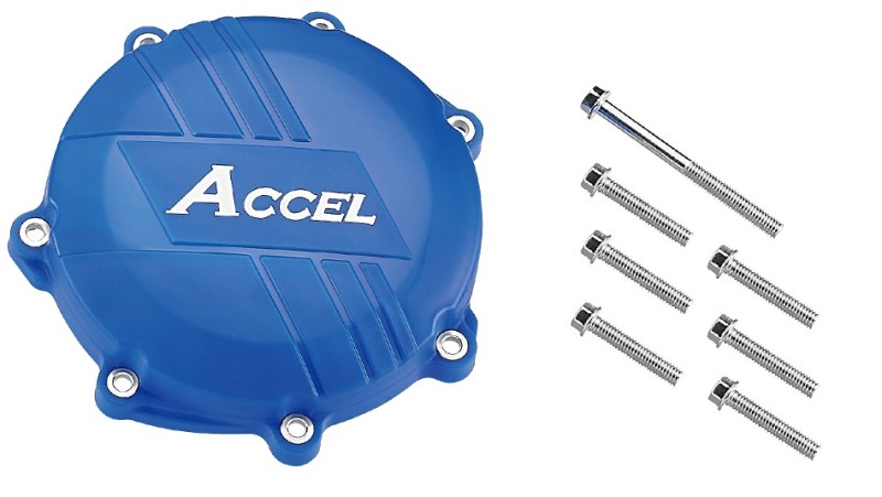 ACCEL OSŁONA POKRYWY SPRZĘGŁA (PLASTIKOWA) YAMAHA YZF250 '14-'17 KOLOR NIEBIESKI - PROMOCJA