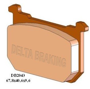 DELTA BRAKING KLOCKI HAMULCOWE KH66, KH68 (1)