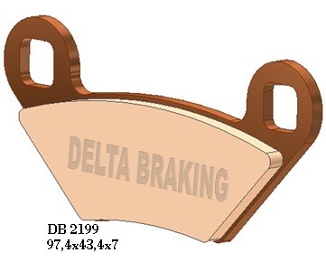 DELTA BRAKING KLOCKI HAMULCOWE KH475 POLARIS - ZASTĘPUJĄ DB2199MX-D ORAZ DB2199QD-D (1)