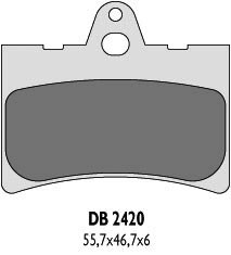 DELTA BRAKING KLOCKI HAMULCOWE KH156 (1)