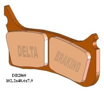 DELTA BRAKING KLOCKI HAMULCOWE KH406 SUPERMOTO FRONT (1)