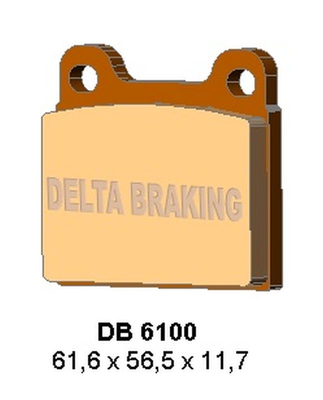 DELTA BRAKING KLOCKI HAMULCOWE SKI DOO SNOWMOBILE (1)