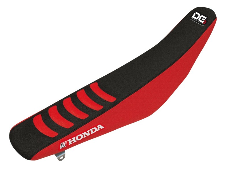 BLACKBIRD POKROWIEC / POSZYCIE NA SIEDZENIE HONDA CRF 250R '04-'09, CRF 250X '04-'21, CRF 450X '04-'16 DOUBLE GRIP 3 KOLOR CZARNY/CZERWONY