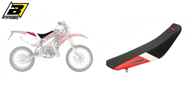 BLACKBIRD WYPRZEDAŻ POKROWIEC / POSZYCIE NA SIEDZENIE HONDA CRF 250R '10-'13, CRF 450R '09-'12 DREAM 4 KOLOR CZARNY/CZERWONY/BIAŁY