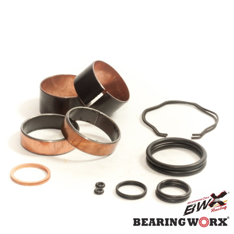 BEARING WORX ZESTAW TULEJEK (PANEWEK) ZAWIESZENIA PRZEDNIEGO KAWASAKI KX 80/85 '98-'18, KX 100 '95-'18 (38-6058) (1)