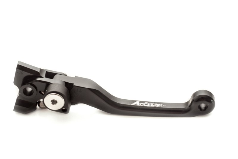 ACCEL DŹWIGNIA (KLAMKA NIEŁAMKA) SPRZĘGŁA KTM SX/SXF/EXC '07-'18 (POMPA BREMBO) KOLOR CZARNY (EASY PULL - LEKKIE SPRZĘGŁO) (1)