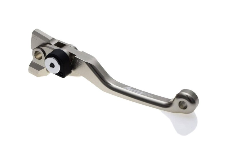 ACCEL DŹWIGNIA (KLAMKA NIEŁAMKA) SPRZĘGŁA KTM SX/SXF/EXC '07-'18 (POMPA BREMBO) KOLOR TYTANOWY (EASY PULL - LEKKIE SPRZĘGŁO) (1)