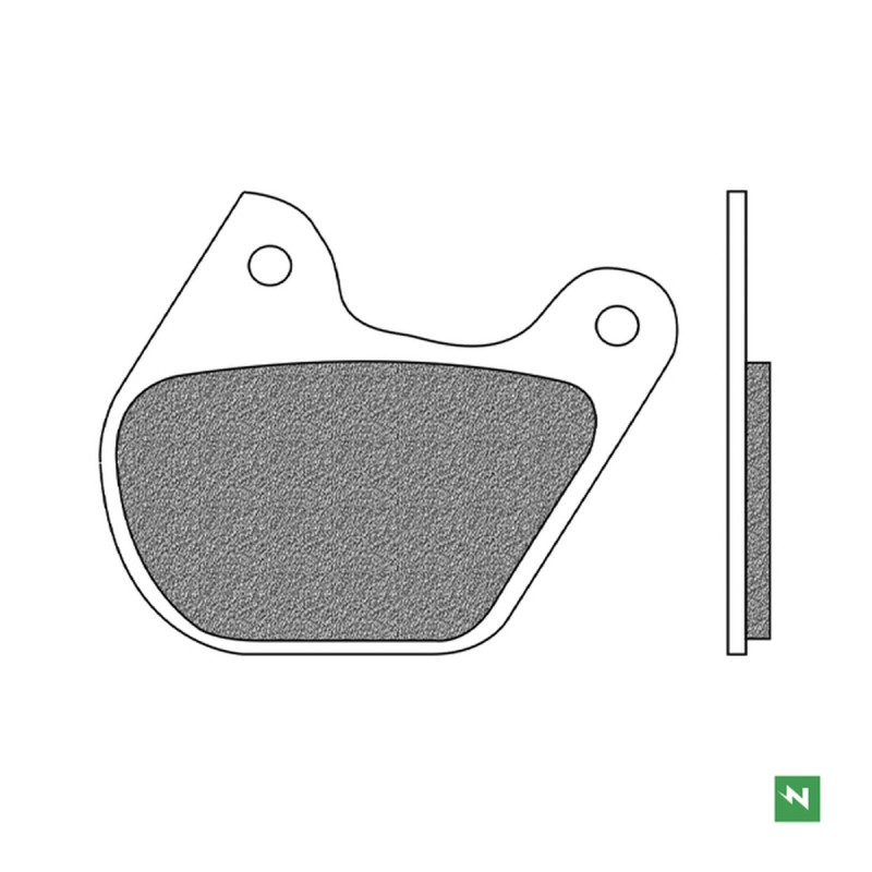 NEWFREN KLOCKI HAMULCOWE PRZÓD TYŁ KH072 - WYPRZEDAŻ (1)