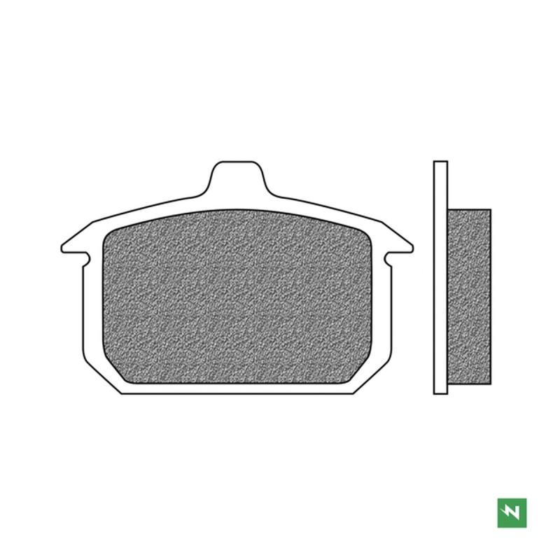 NEWFREN KLOCKI HAMULCOWE TYŁ KH078 - WYPRZEDAŻ (1)