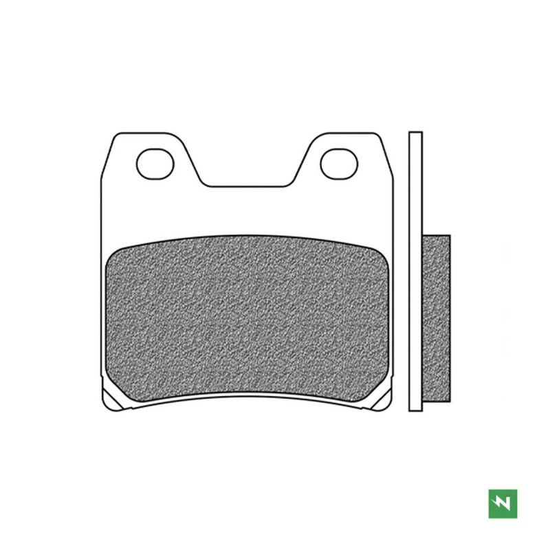 NEWFREN KLOCKI HAMULCOWE TYŁ KH348 YAMAHA FZS 1000 FAZER '01-'05, XJR 1300 '01-'16 WYPRZEDAŻ (1)