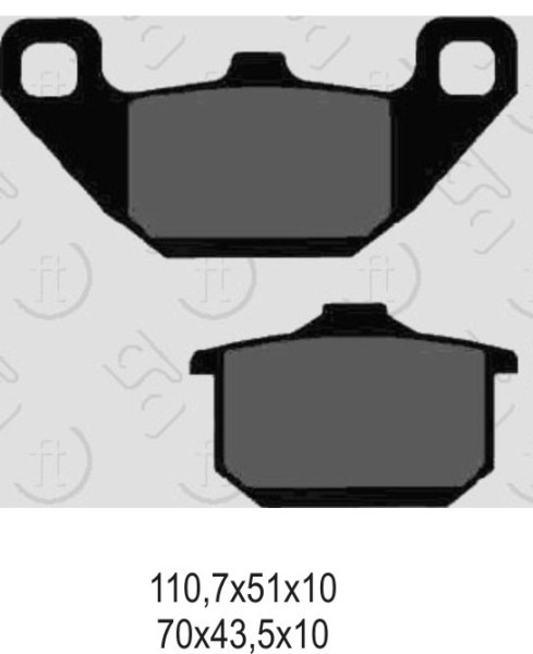 GALFER KLOCKI HAMULCOWE KH085 SPIEK METALICZNY (ZŁOTE) WYPRZEDAŻ (1)