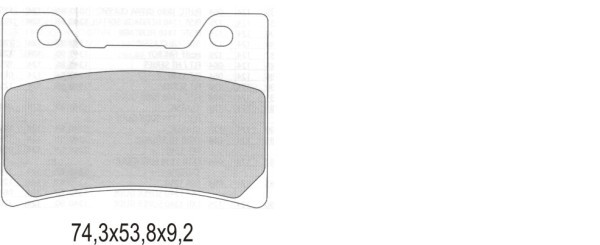 GALFER KLOCKI HAMULCOWE KH160 PÓŁMETALICZNE WYPRZEDAŻ (1)