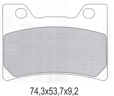 GALFER KLOCKI HAMULCOWE KH182 SPIEK METALICZNY (ZŁOTE) STREET WYPRZEDAŻ (1)