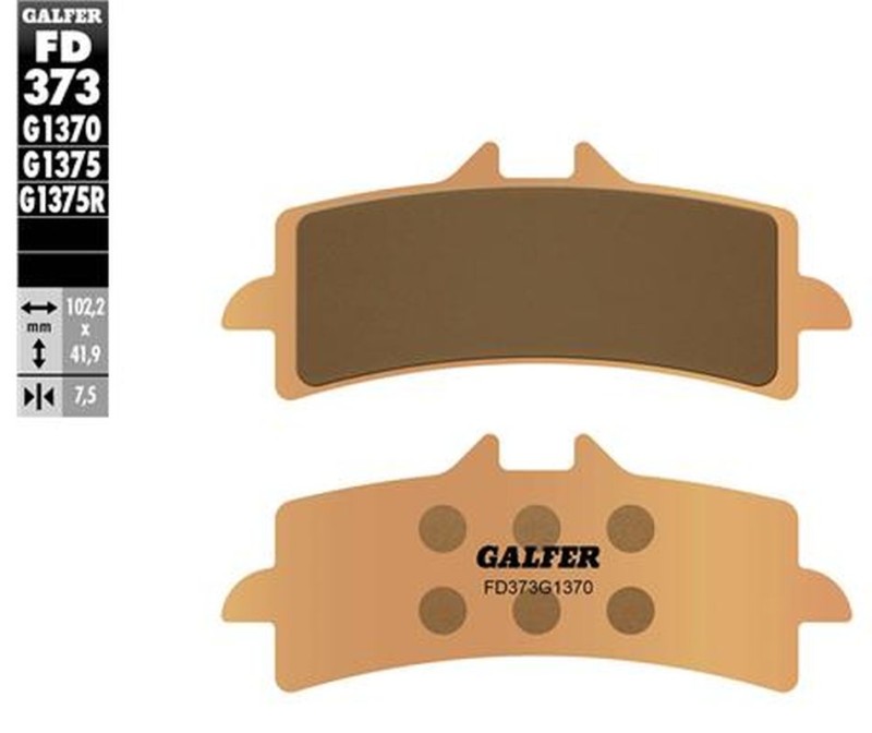 GALFER KLOCKI HAMULCOWE KH447 WYPRZEDAŻ (1)