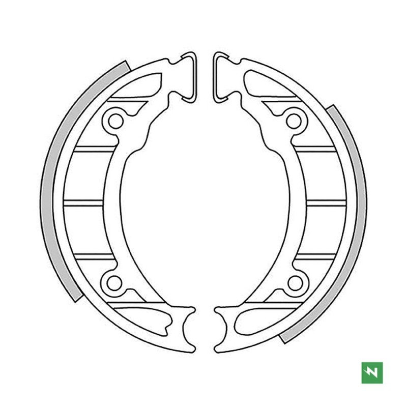 NEWFREN WYPRZEDAŻ SZCZĘKI HAMULCOWE PIAGGIO ZIP 50 92-93, FREE 50 (104X20MM) (1)