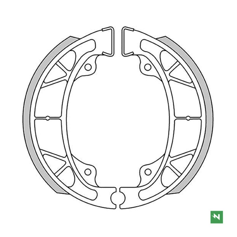 NEWFREN WYPRZEDAŻ SZCZĘKI HAMULCOWE MALAGUTI CR1 50 CROSSER 95-98 (110X25MM) (1)