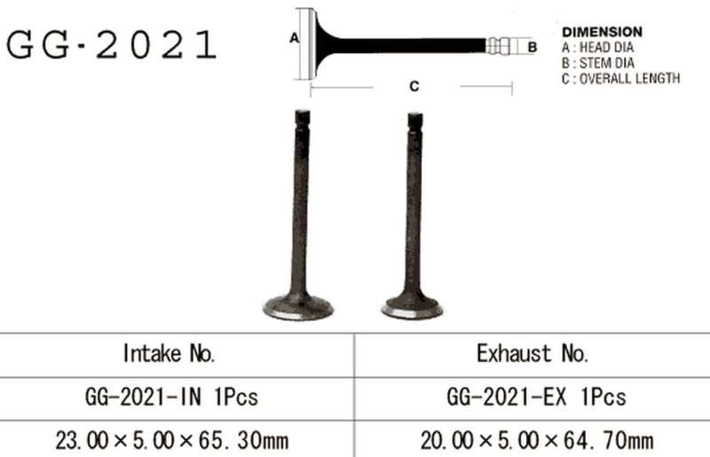 VESRAH ZAWÓR WYDECHOWY YAMAHA YFM 80 '85-'08 (OEM: 22K-12121-01,2D3-12121-00) (1SZT.) (MADE IN JAPAN) (1)
