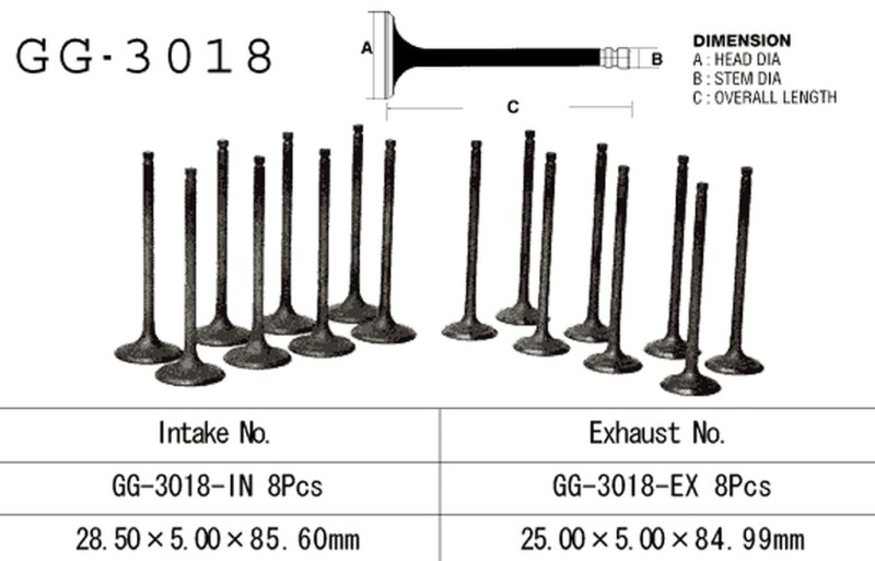 VESRAH ZAWÓR WYDECHOWY SUZUKI GSF 1200 BANDIT '97-02' GSXR 1100 '86-90' GSX 1100 F/G '88-93' (OEM: 12912-06B00) (1SZT.) (MADE IN JAPAN) (1)