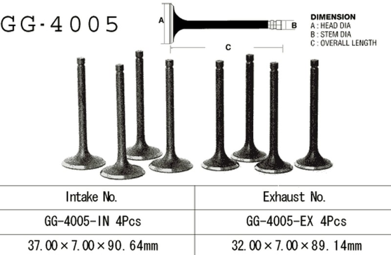 VESRAH ZAWÓR SSĄCY KAWASAKI Z 1000J 81-83, Z 1000LTD 81-82, KZ 1000 POLICE (OEM: 12004-113) (1SZT.) (MADE IN JAPAN) (1)