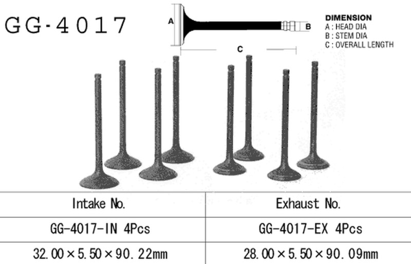 VESRAH ZAWÓR SSĄCY KAWASAKI VN 750 '86-'06 (OEM: 12004-1061) (1SZT.) (MADE IN JAPAN) (1)