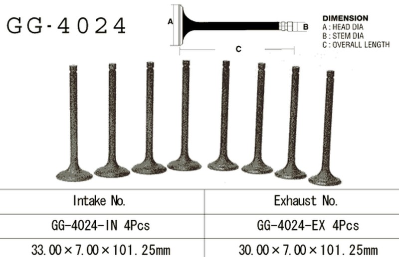 VESRAH ZAWÓR SSĄCY KAWASAKI VN 1500/1600 '87-'08 (OEM: 12004-1072) (1SZT.) (MADE IN JAPAN) (1)