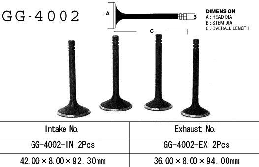 VESRAH ZAWÓR SSĄCY KAWASAKI KXF 250 '04-'06 TYTANOWY (MADE IN JAPAN) (1)
