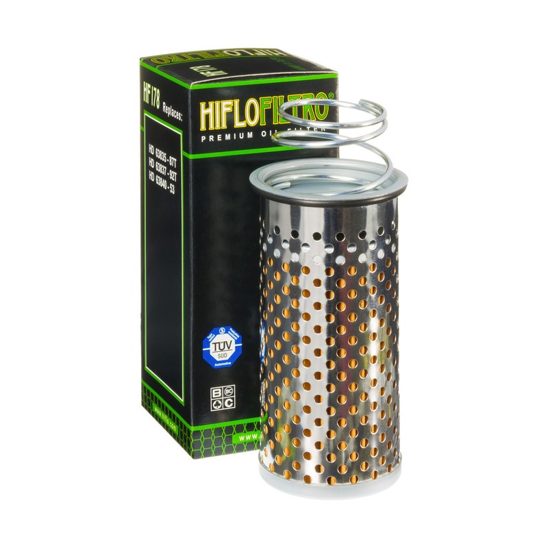 HIFLO FILTR OLEJU HF 178 HARLEY-DAVIDSON FLH ELECTRA GLIDE, FLHS SPORT GLIDE, FXE SUPER GLIDE, FXEF FAT BOB, FXS LOW RIDER, FX SUPER GLIDE (50)
