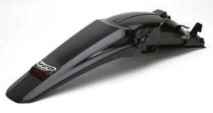 UFO BŁOTNIK TYŁ HONDA CRF 250X '04-'08 Z LAMPKĄ LED KOLOR CZARNY