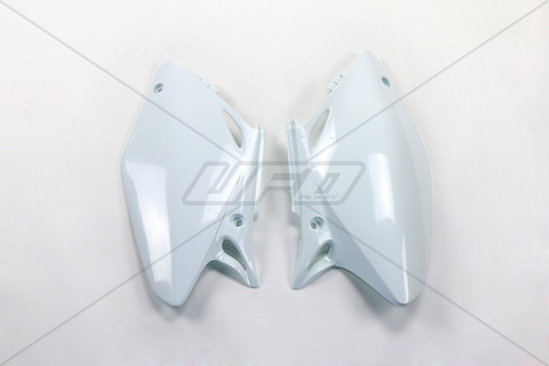 UFO BOCZKI TYLNE HONDA CRF 450R '02-'04 KOLOR BIAŁY
