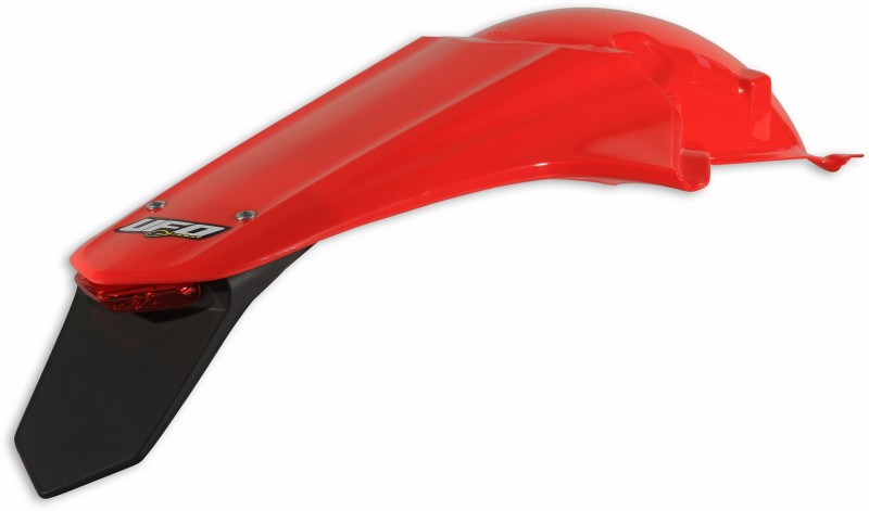 UFO BŁOTNIK TYŁ HONDA CRF 450R/X '09-'12 CRF 250R '10-'13 (ENDURO LED) KOLOR CZERWONY