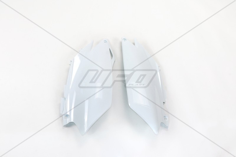 UFO BOCZKI TYLNE HONDA CRF 250R '11-'13, CRF 450R '09-'12 KOLOR BIAŁY