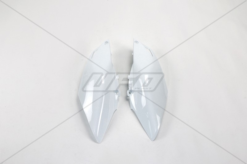 UFO BOCZKI TYLNE HONDA CRF 250R '14-'17, CRF 450R '13-'16 KOLOR BIAŁY