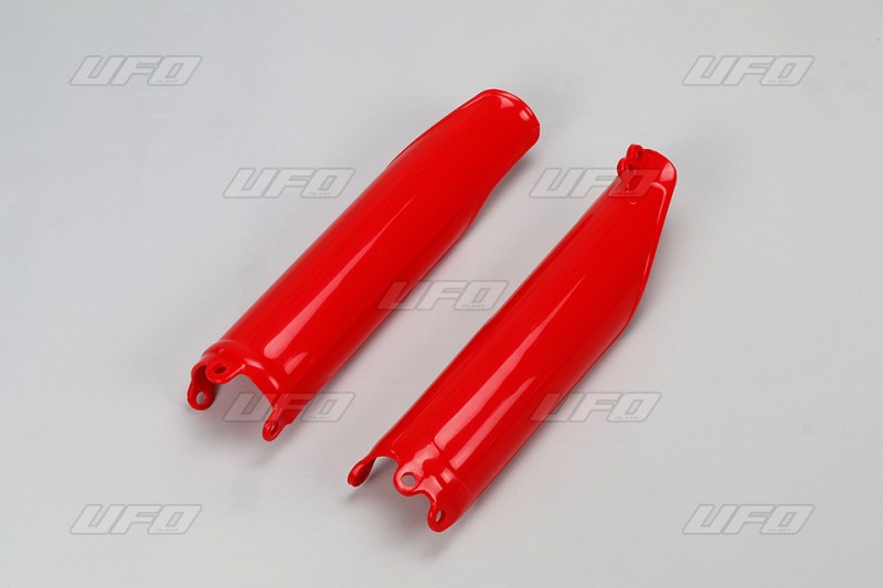 UFO OSŁONY TELESKOPÓW ( AMORTYZATORÓW ) PRZEDNICH HONDA CRF 450R/450RX 17-18 KOLOR CZERWONY - WYCOFANE Z OFERTY - WYPRZEDAŻ