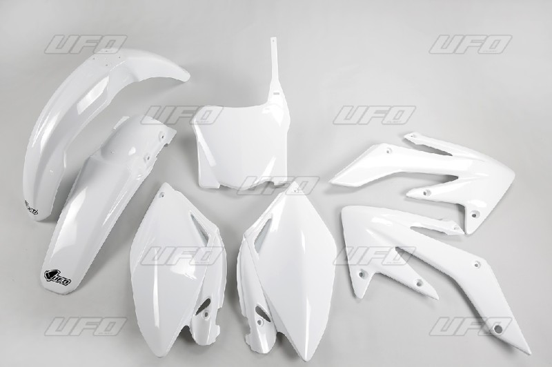 UFO KOMPLET PLASTIKÓW HONDA CRF 250R '08-'09 KOLOR BIAŁY = HO112BE041 (HO112E041)