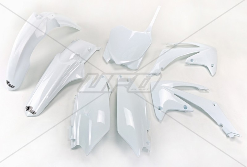 UFO KOMPLET PLASTIKÓW HONDA CRF 250R '11-'13, CRF 450R '11-'12 KOLOR BIAŁY (HO114E041)