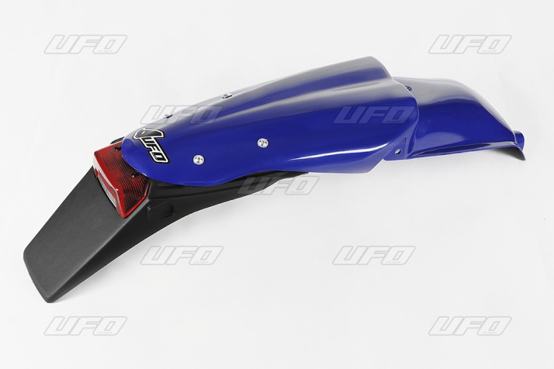 UFO BŁOTNIK TYŁ HUSQVARNA 2T '00-'04, 4T '02-'04 Z LAMPKĄ KOLOR NIEBIESKI (1)