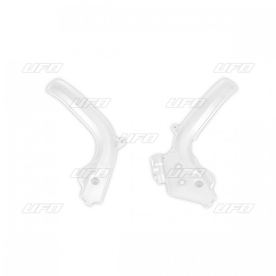 UFO OSŁONY RAMY HUSQVARNA TE/TX 125/250/300 17-19, TC 125/300 16-18, TC 250 17-18, FE 250/350/501 17-19, FE 450 16-19, FC 250/350/450 16-18 KOLOR BIAŁY
