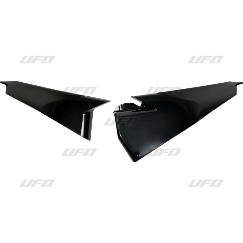 UFO BOCZKI TYLNE HUSQVARNA TC 125/250 '19-22, TE 150/250/300 '20-22, FC 250/350/450 '19-22, FE 250/350/450/501 '20-22 (GÓRNE) KOLOR CZARNY