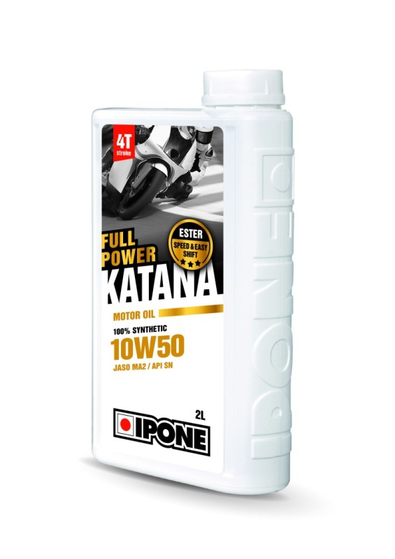 IPONE FULL POWER KATANA 10W50 OLEJ SILNIKOWY 100 % SYNTETYK 2L (ESTER, MA2) (AKC) (8) (1)