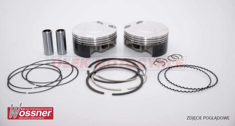 WOSSNER KOMPLET TŁOKÓW CITROEN (4T) ZX / XSARA 2.0L. 16V (167PS), PEUGEOT 306RS S16 / 306 GTI 2.0L. 16V (167PS)