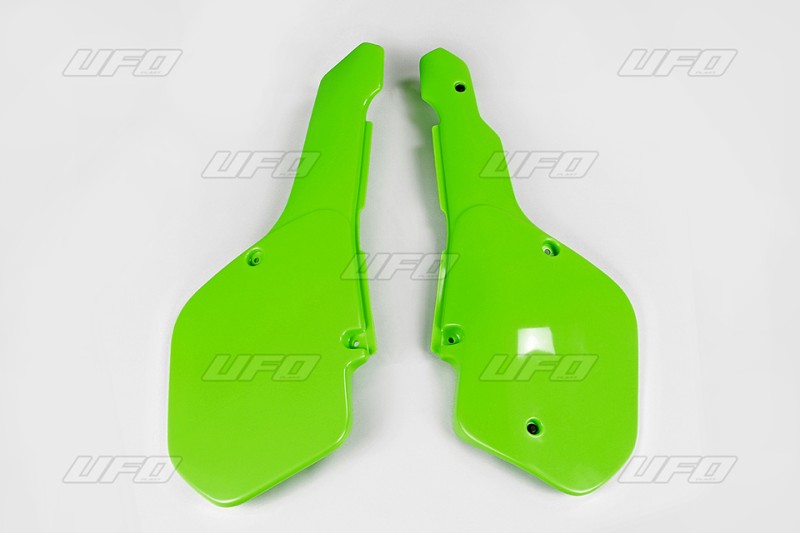 UFO BOCZKI TYLNE KAWASAKI KX 125/250/500 '87 KOLOR ZIELONY
