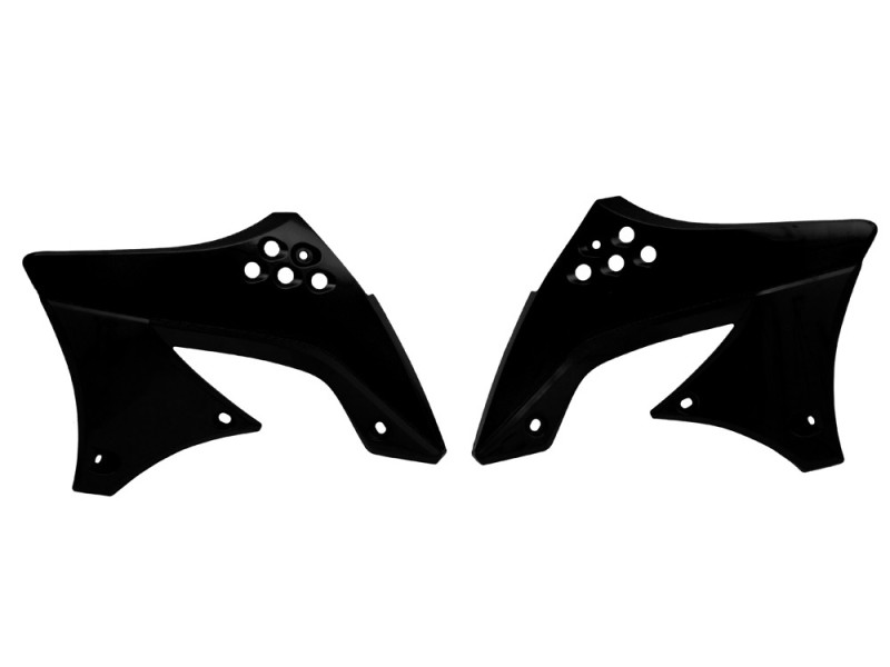 RACETECH (RTECH) OSŁONY CHŁODNICY KAWASAKI KXF 450 '09-'11 KOLOR CZARNY (CVKXFNR0049) (KA03799001) (1)