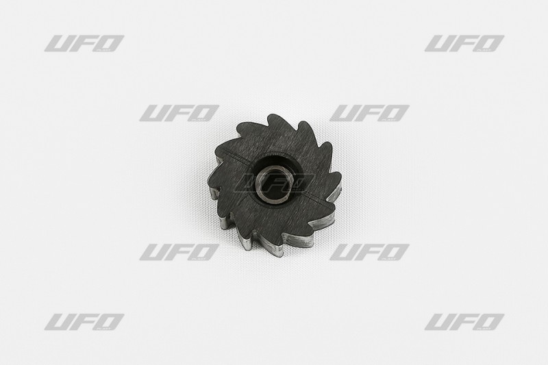 UFO ROLKA ŁAŃCUCHA KAWASAKI KXF 250 '09-'20, KXF 450 '09-'18 KOLOR CZARNY ZĘBATA (8X38X24MM) 79-5014 (1)