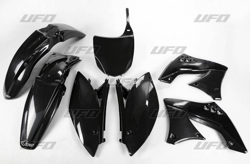 UFO KOMPLET PLASTIKÓW KAWASAKI KXF 450 '09-'11 KOLOR CZARNY (KA213E001)