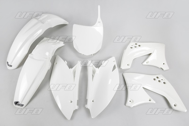 UFO KOMPLET PLASTIKÓW KAWASAKI KXF 450 '09 KOLOR BIAŁY KX (KA213E047)