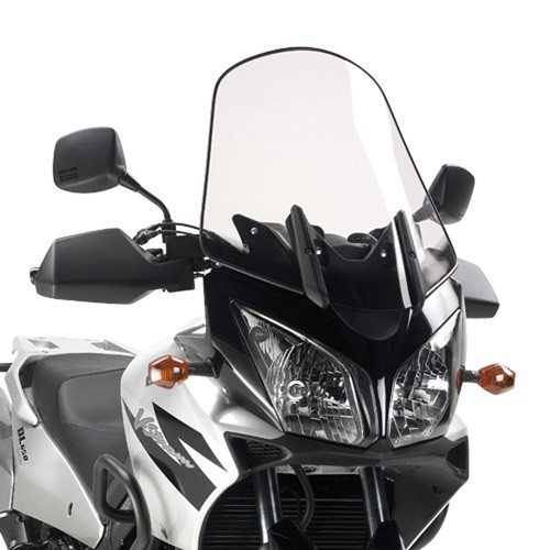 KAPPA SZYBA SUZUKI DL 650/1000 V-STROM (04-11), KAWASAKI KLV 1000 (04-09) 57 x 48 cm PRZEZROCZYSTA (1)