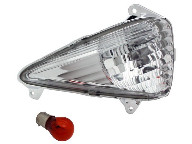 NACHMAN KIERUNKOWSKAZ HONDA CBF 600S 04-09, CB 1000, XL 1000N PRAWY PRZÓD, BIAŁE SZKŁO (MC-01902R-1) (9923N)