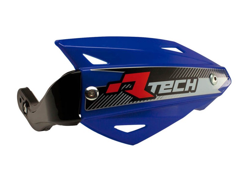 RACETECH (RTECH) OSŁONY RĄK (HANDBARY) VERTIGO ATV KOLOR NIEBIESKI (Z 3 RODZAJAMI MOCOWAŃ DO KIEROWNICY)